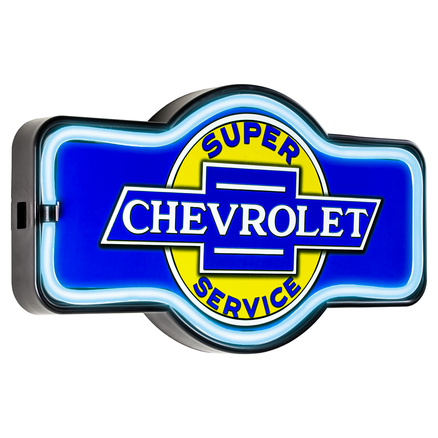 Officially Licensed Chevrolet LED Neon Light Sign Wall Decor (9.5” x 17.25”)