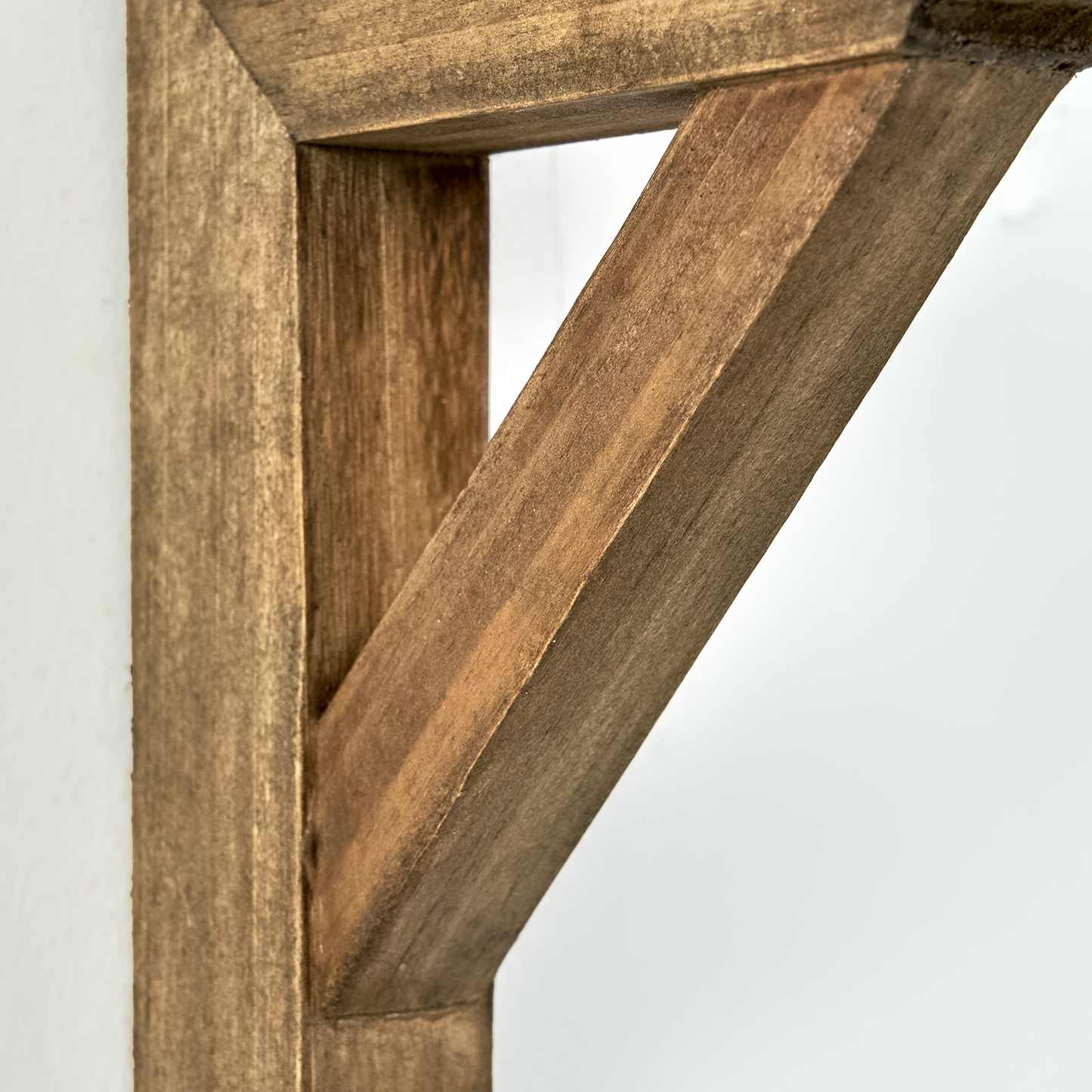 Rustic Wood Corbels Brackets (Set of 2)