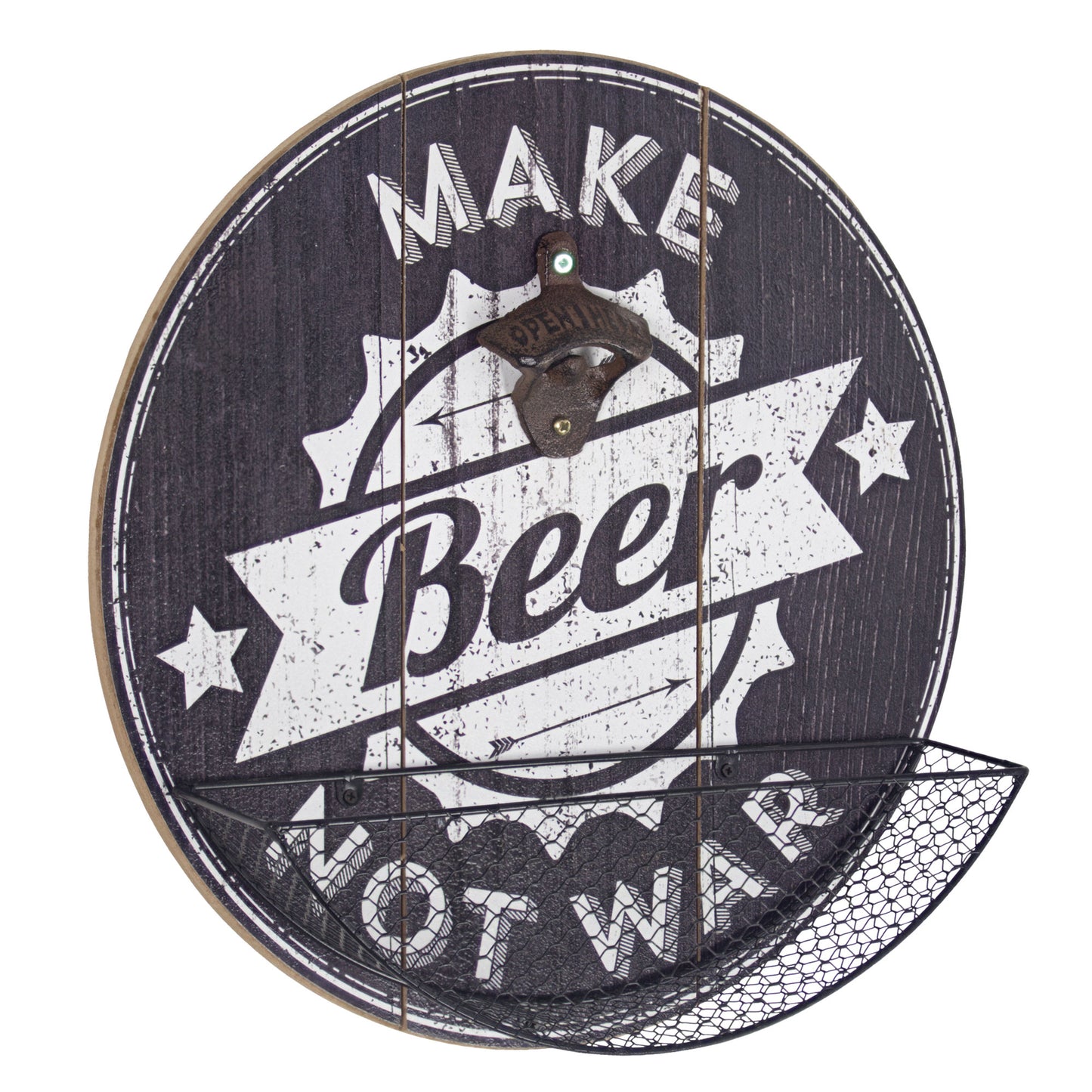 Make Beer Not War Bottle Opener