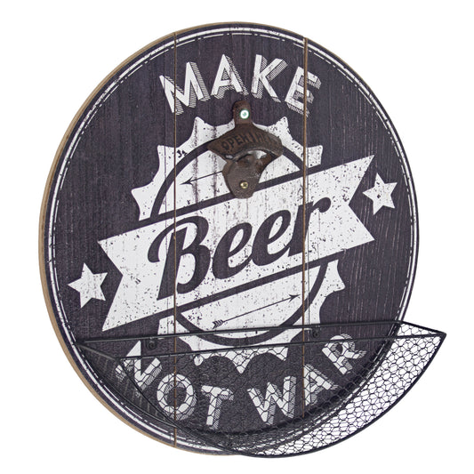Make Beer Not War Bottle Opener