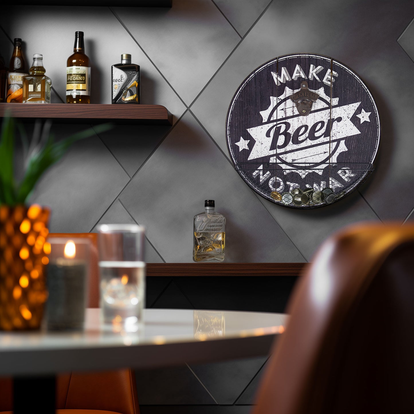 Make Beer Not War Bottle Opener