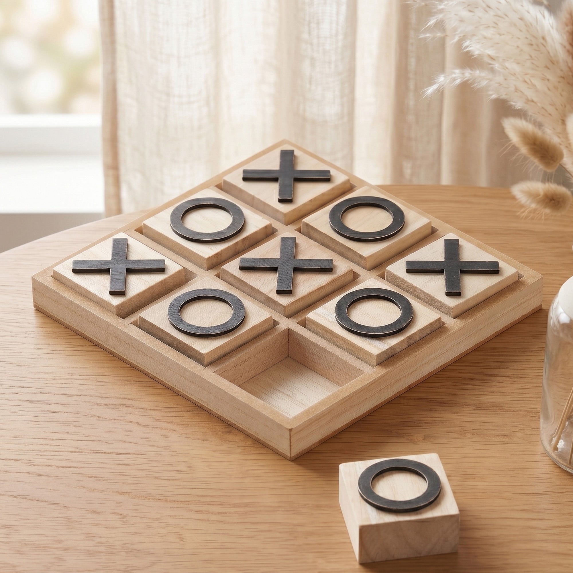 Board Tic Tap Toe How To Make A Wood Tic Tac Toe Game With SCRAP WOOD!
