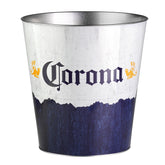 Corona Decorative Metal Trash Bin Waste Basket - 11.25" x 10.5"