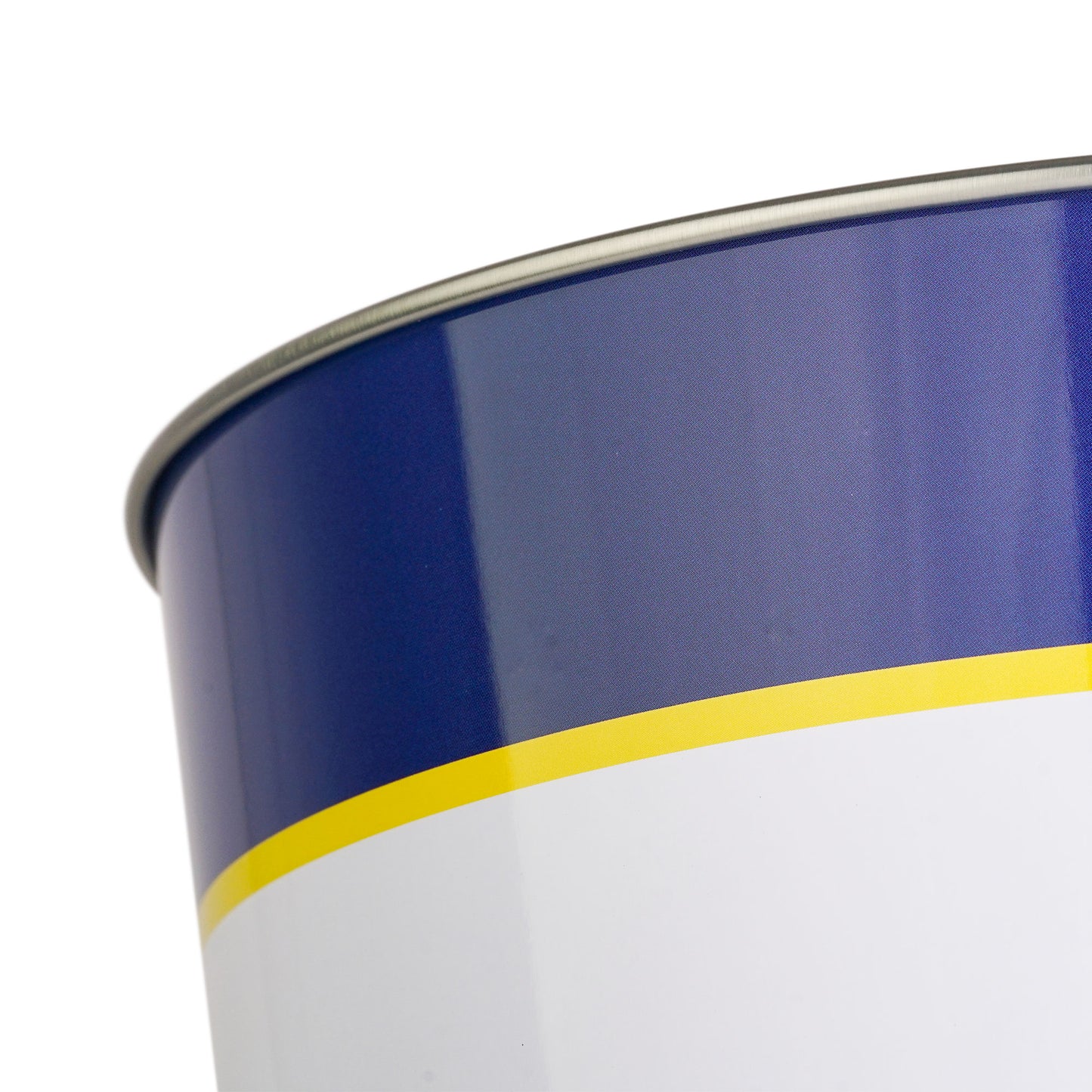 Genuine Chevy Parts Decorative Metal Trash Bin Waste Basket - 11.25" x 10.5"