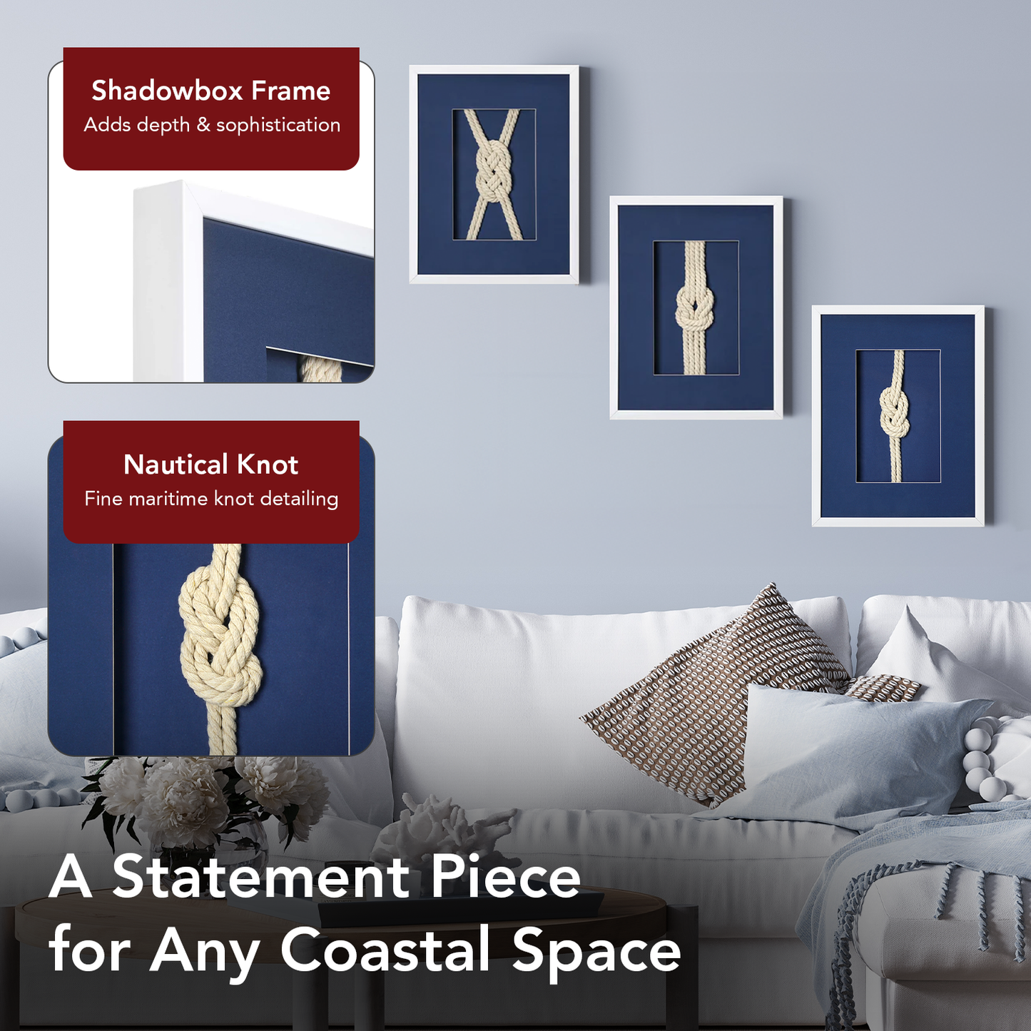 Naut Shore Framed Knots