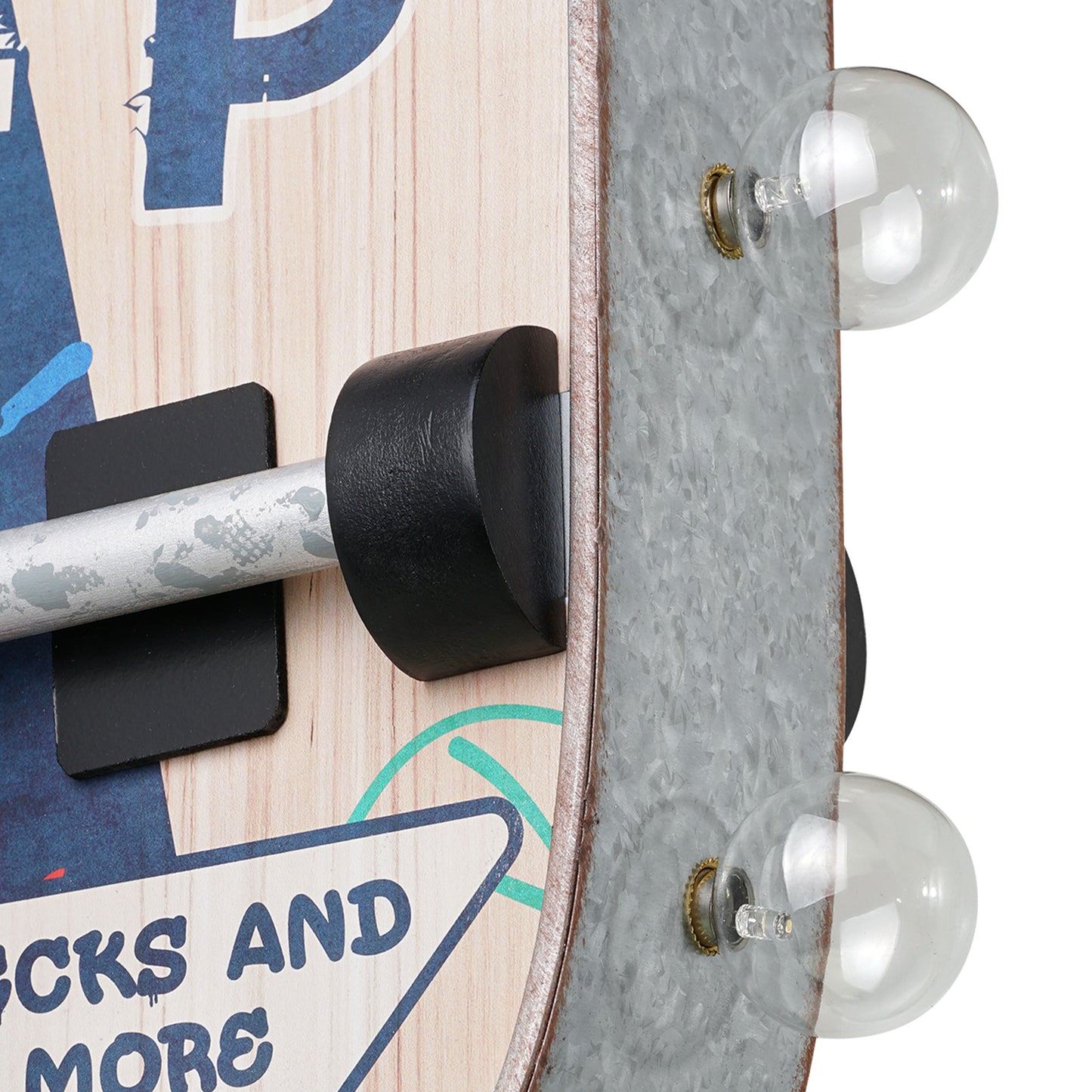 Metal LED Skate Shop Decks and More Marquee Sign
