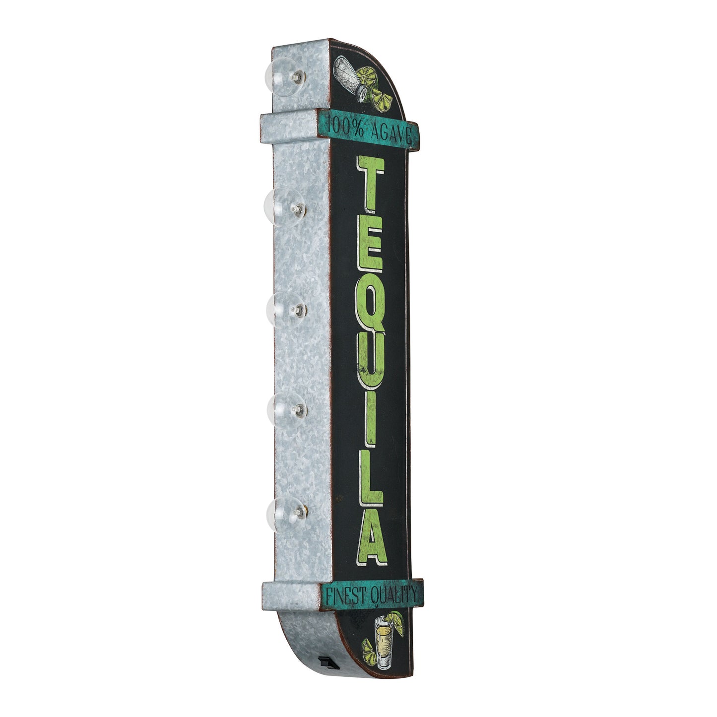 Metal LED Agave Tequila Finest Quality Marquee Sign
