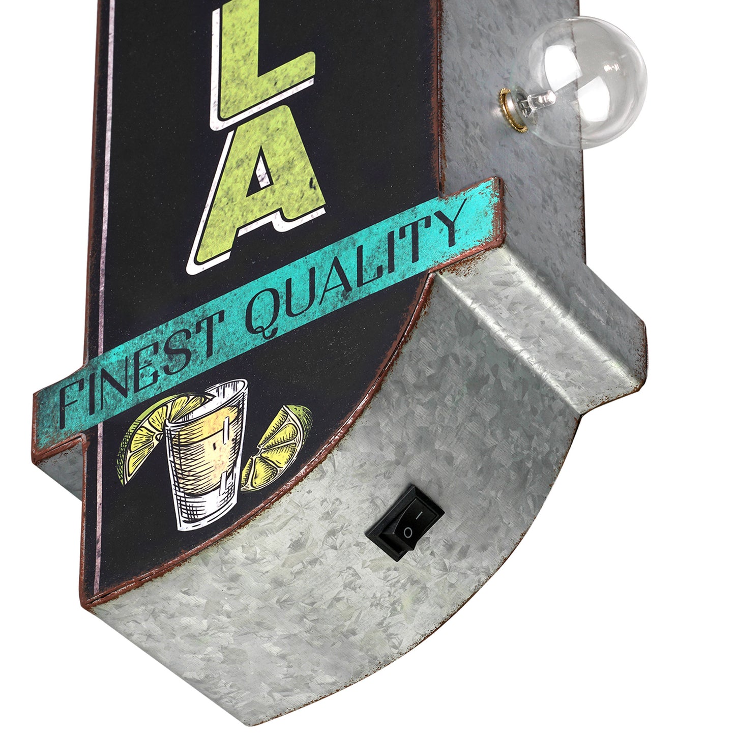 Metal LED Agave Tequila Finest Quality Marquee Sign