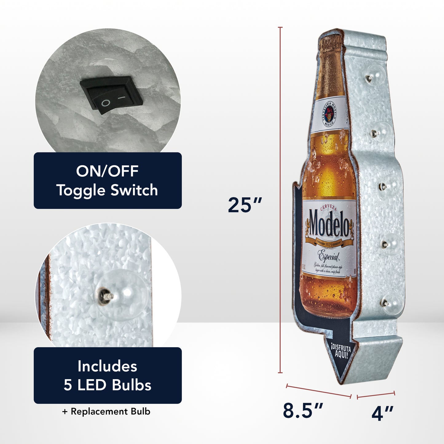 Metal LED Modelo Especial Marquee Sign