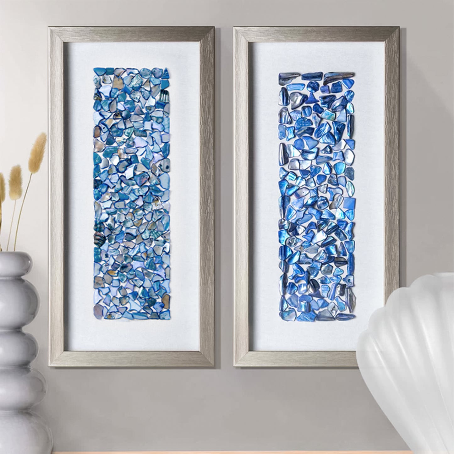 Ocean Blues Framed Landscape