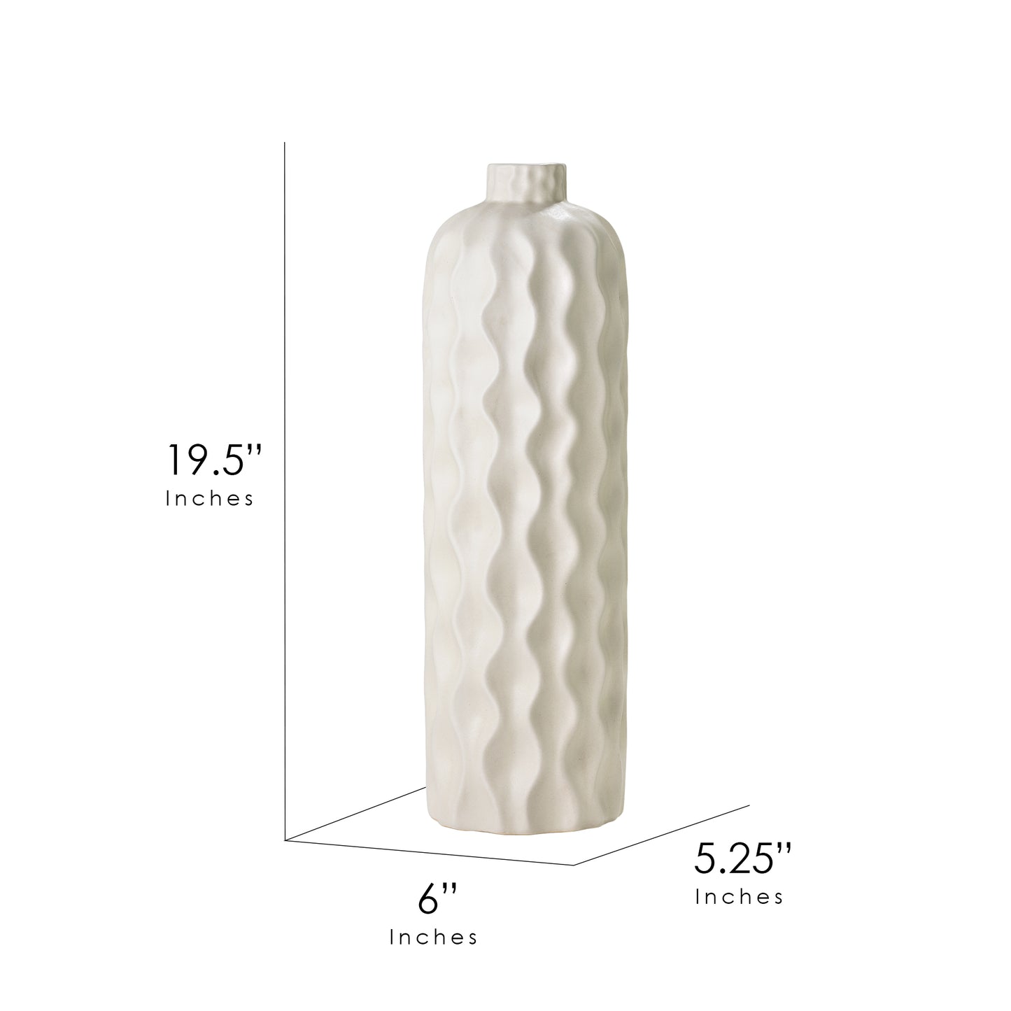 Porcelain Purity Vase Table Top Decor-Large