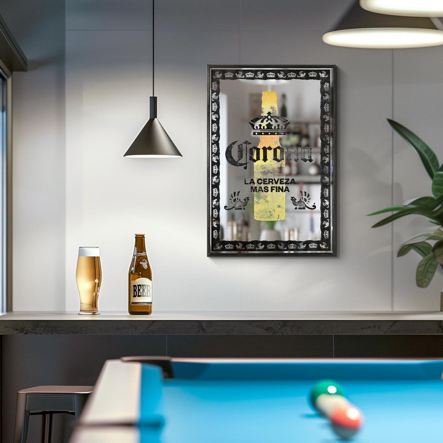Corona Printed Bar Sign