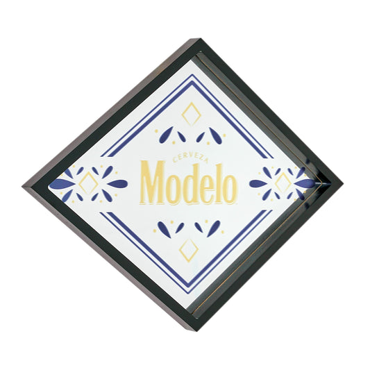 Modelo Printed Framed Mirror