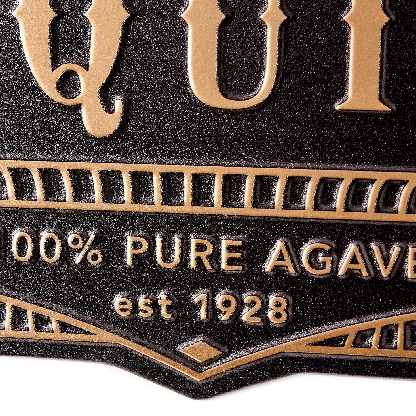 Tequila Embossed Metal Bar Sign