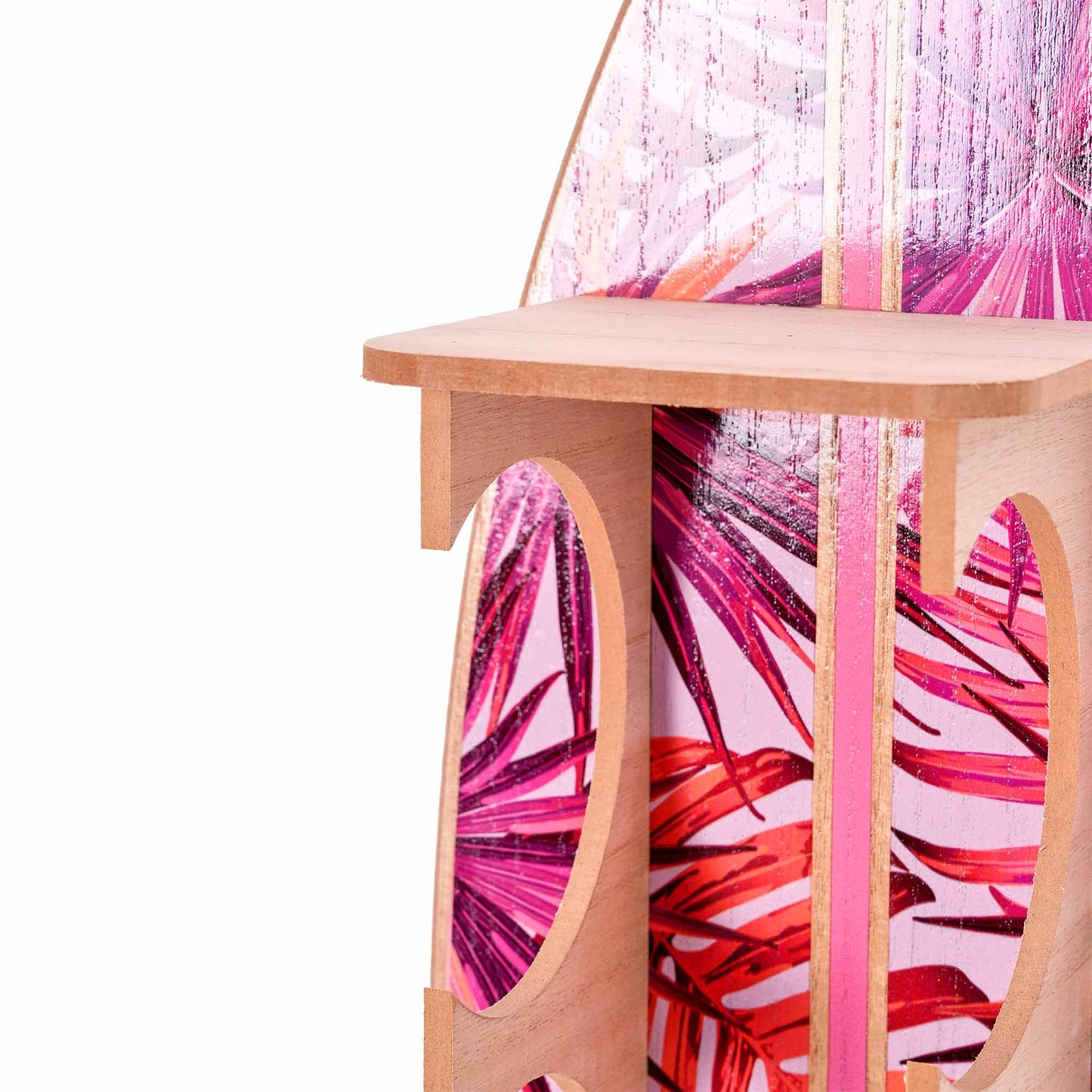 Tipsy Tropical Surfboard Wine Rack