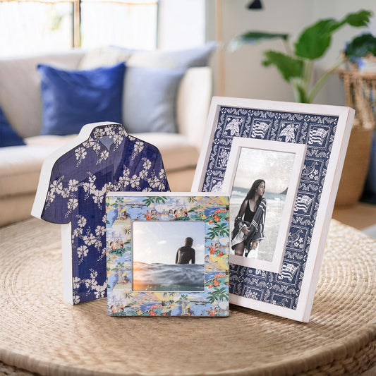 Kona Coast by Reyn Spooner Lahaina Sailor, Transpacific, 50 State Flower Table Top Decor Bundle