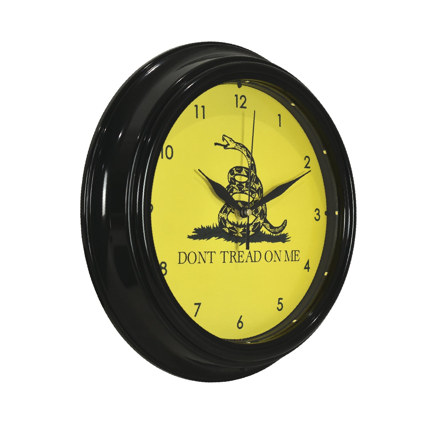 Don’t Tread On Me LED Wall Clock - Patriotic Gadsden Decor 12"