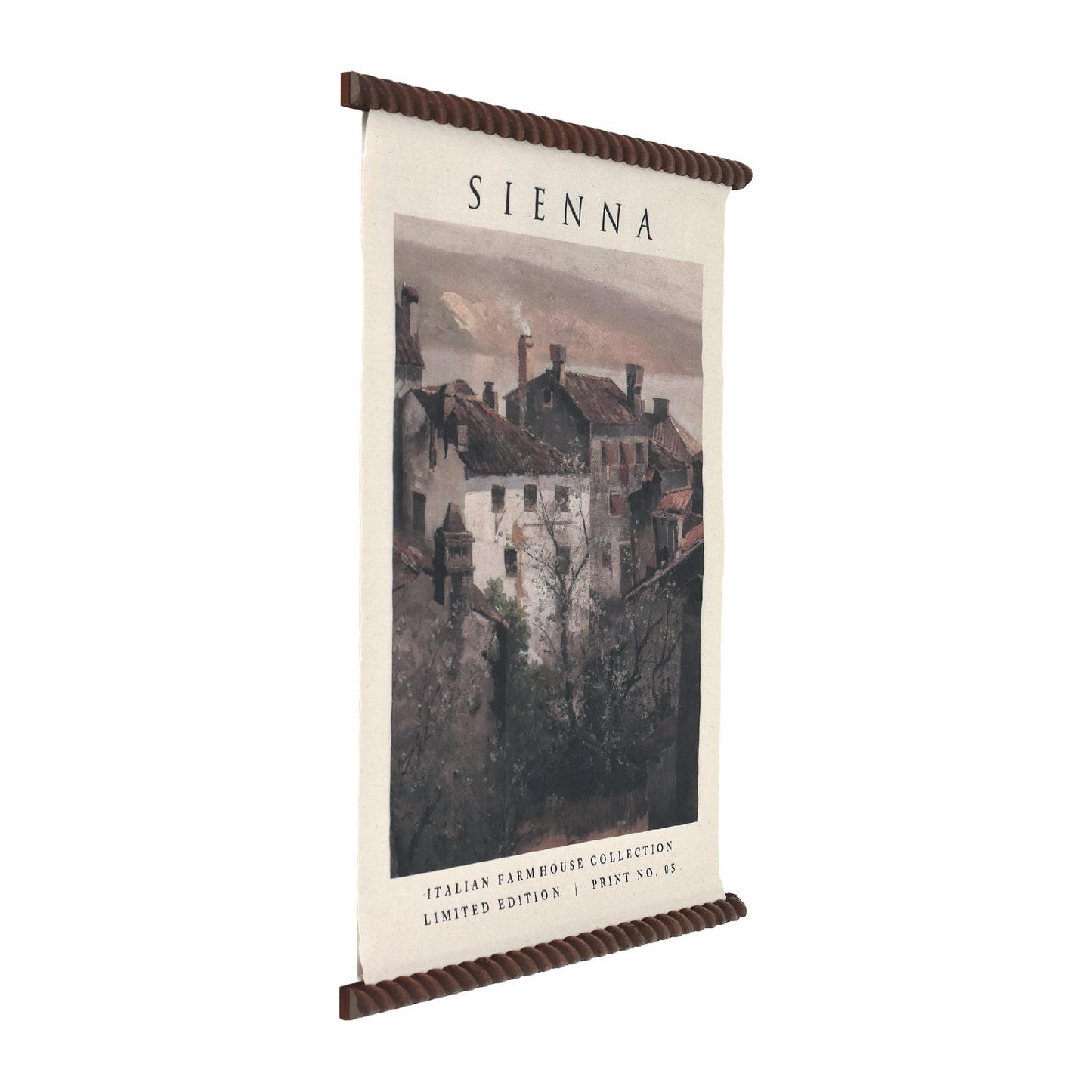 Spindle Tapestry Sienna Landscape Wall Art - Boho Decor