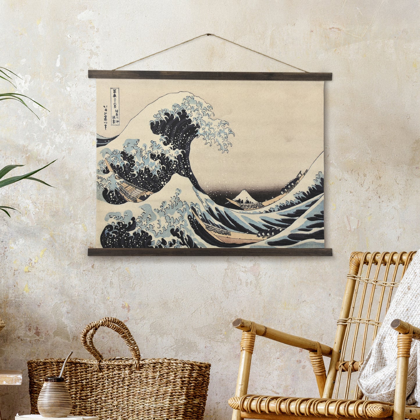 Great Wave Off Kanagawa Tapestry - Coastal Wall Art Decor