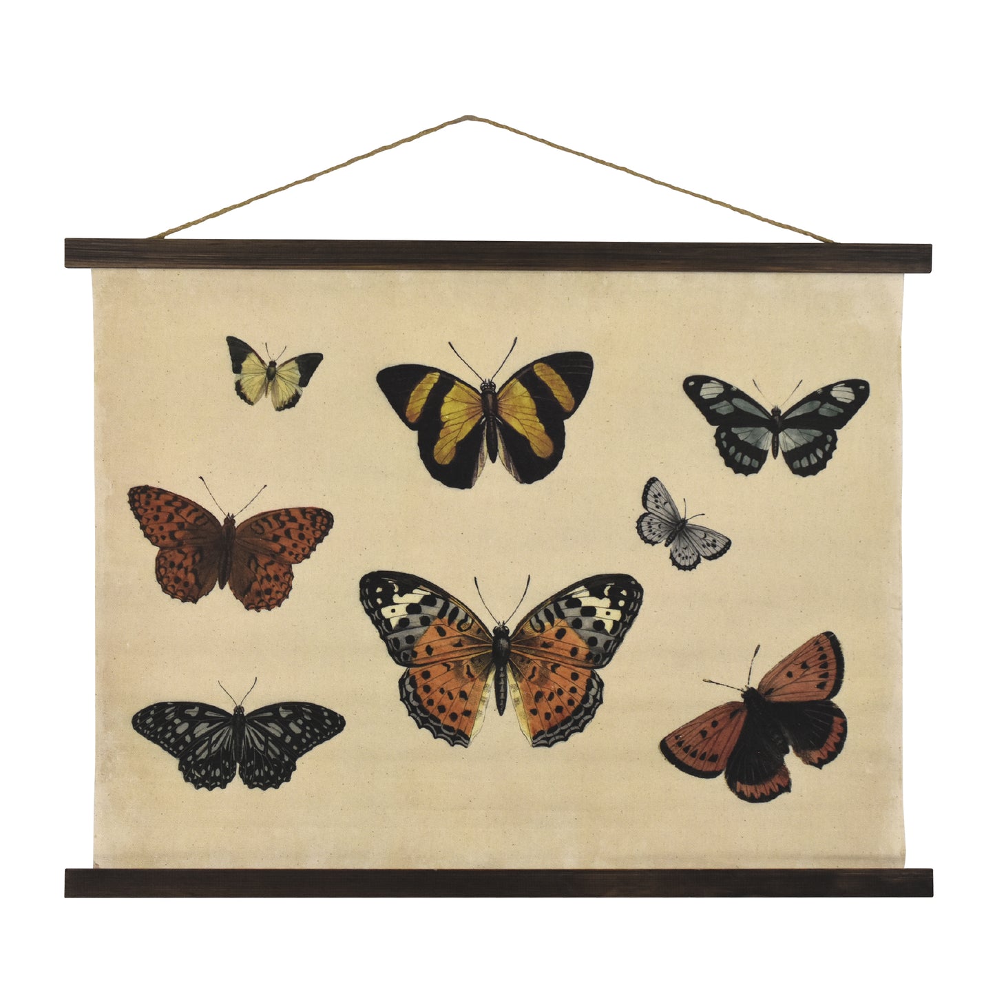 Butterflies Collage Tapestry Wall Art by Heather Myers