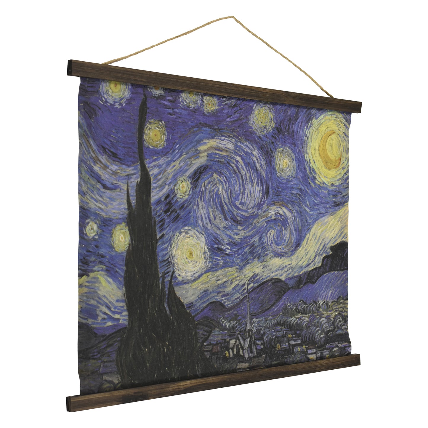 The Starry Night Over the Rhone Tapestry Wall Art - Van Gogh