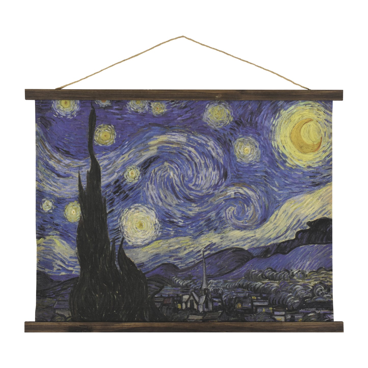 The Starry Night Over the Rhone Tapestry Wall Art - Van Gogh