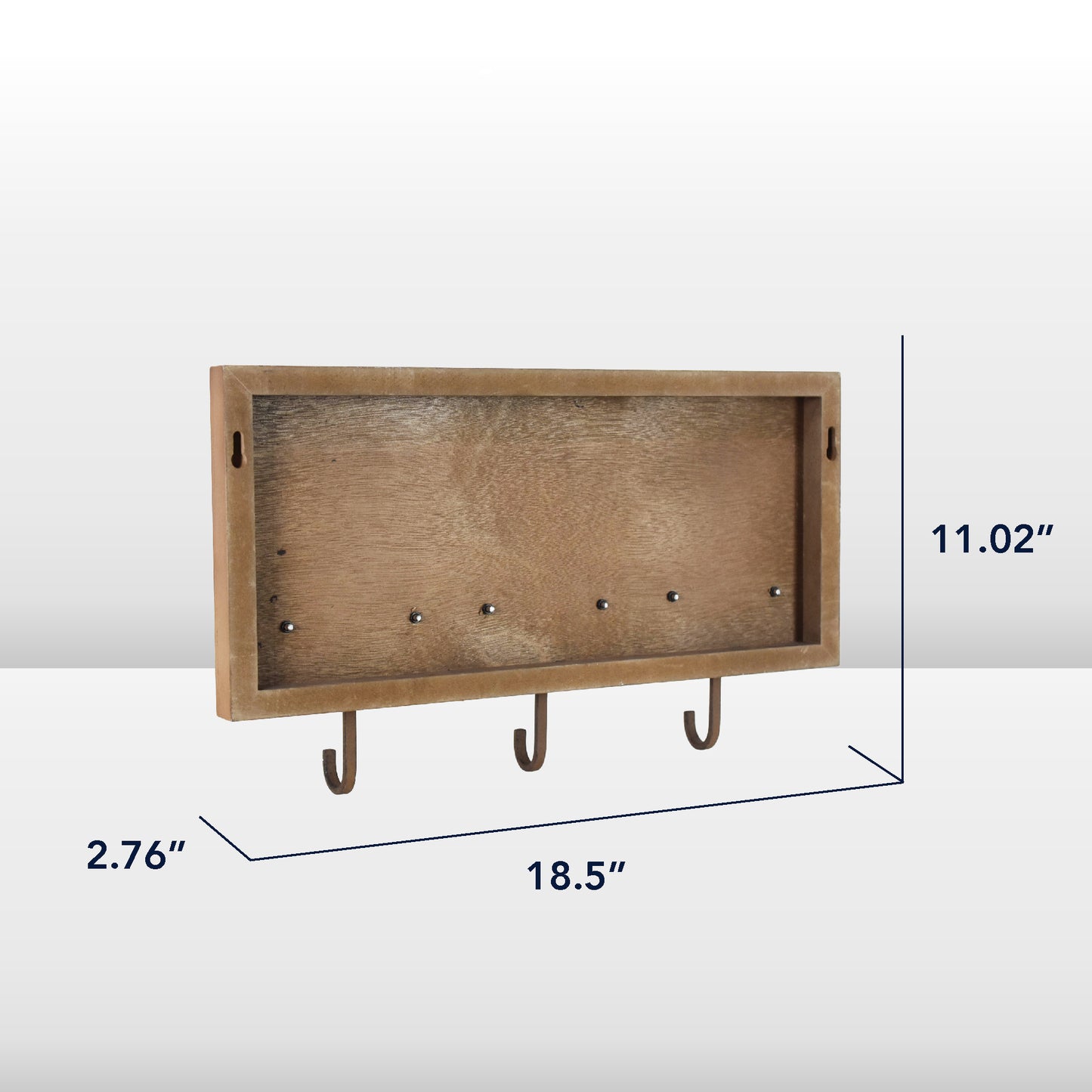 Rustic Pro Rodeo Horseshoe Metal Wall Decor with Hooks