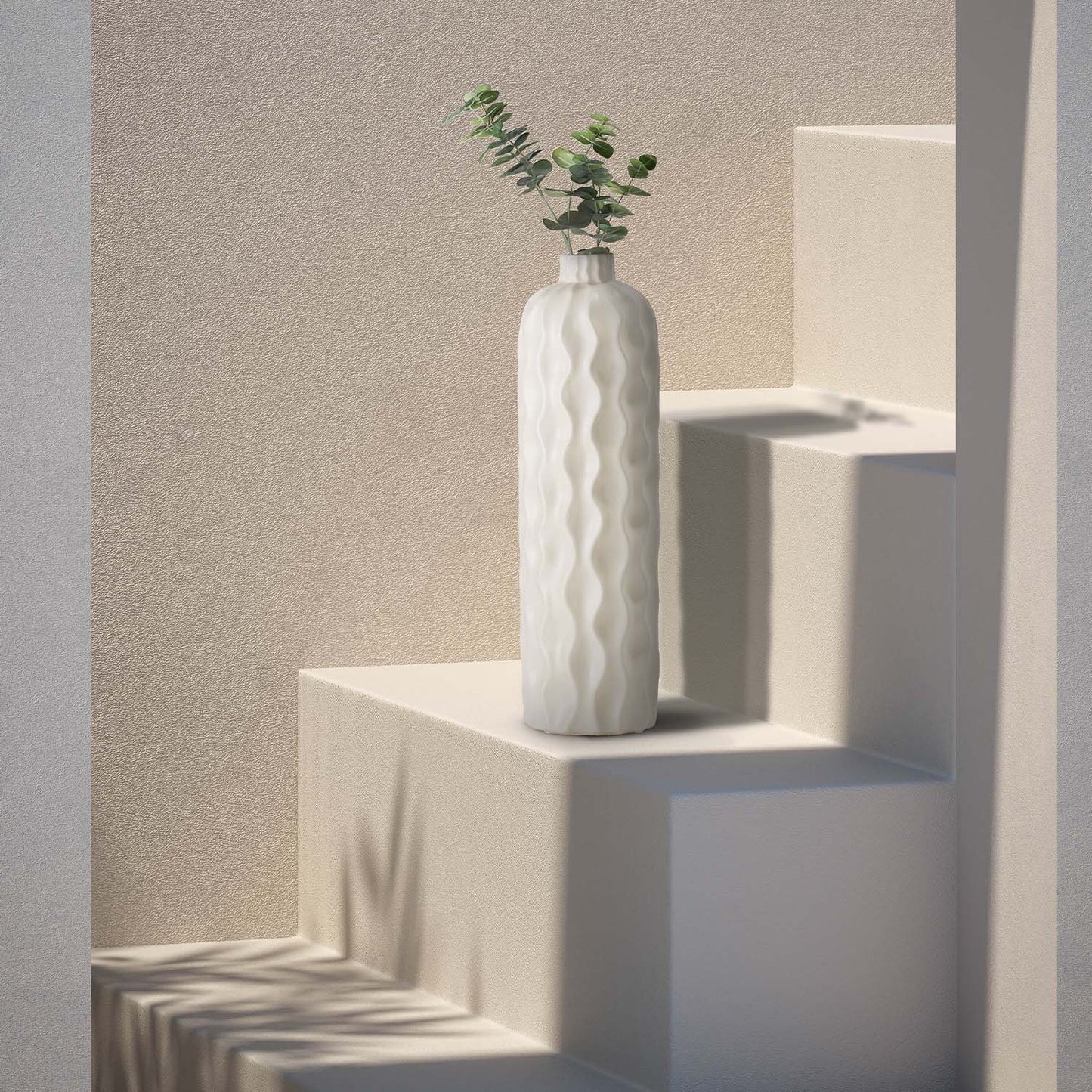 Porcelain Purity Vase Table Top Decor-Large