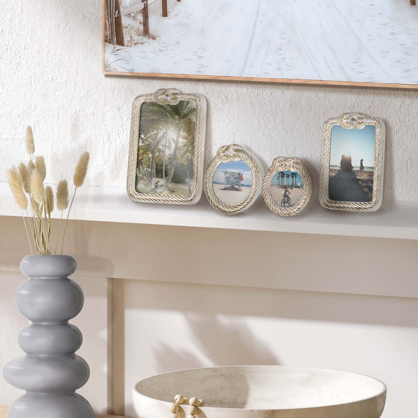 Anchors Away 4 Piece Frame Set