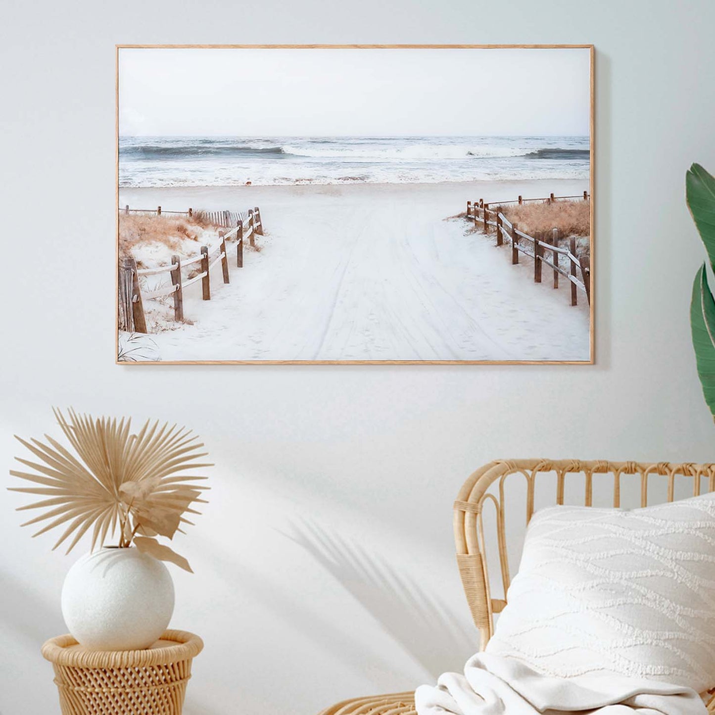 Path to Paradise Printed Glass