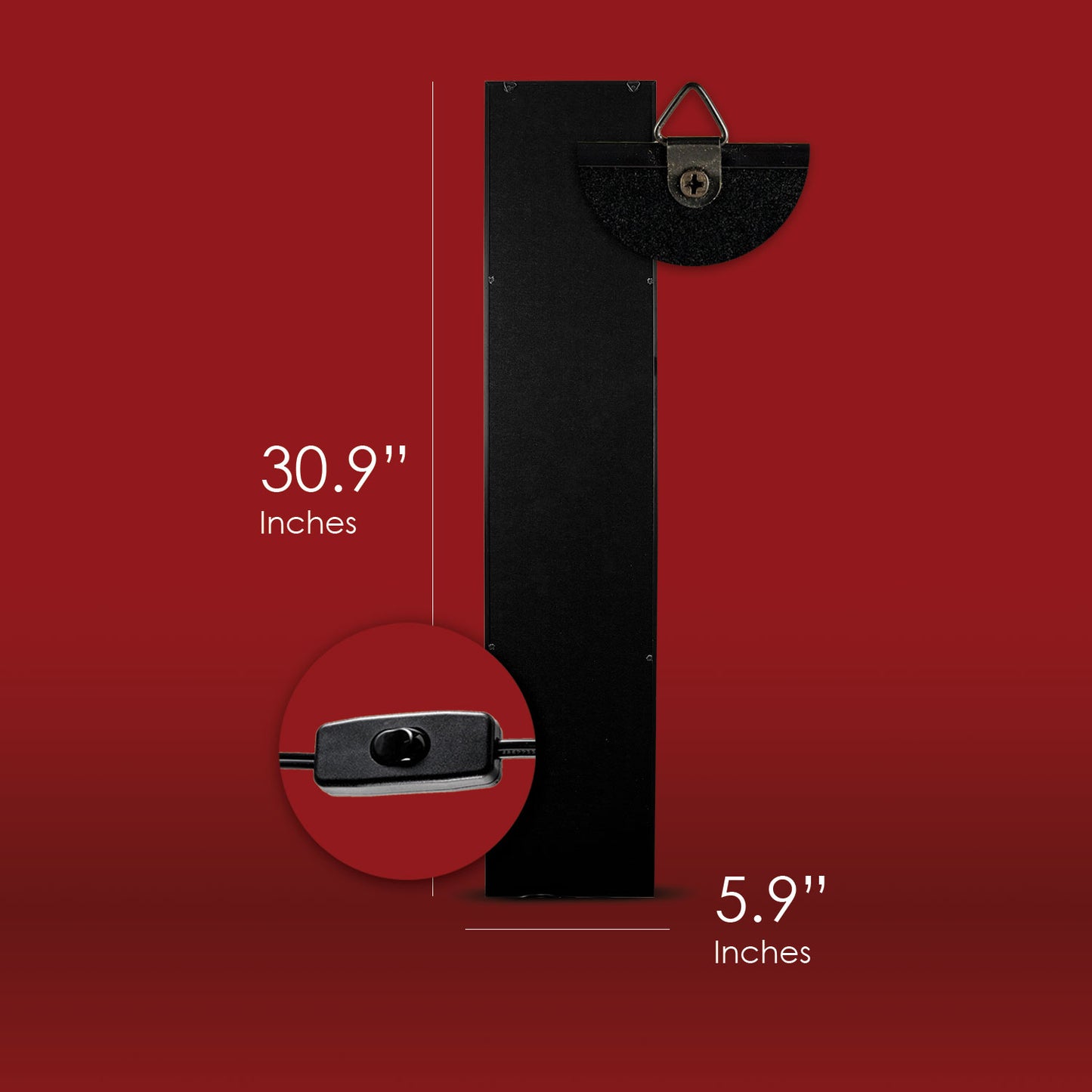 Cold Beer & Spicy BBQ Framed LED Sign