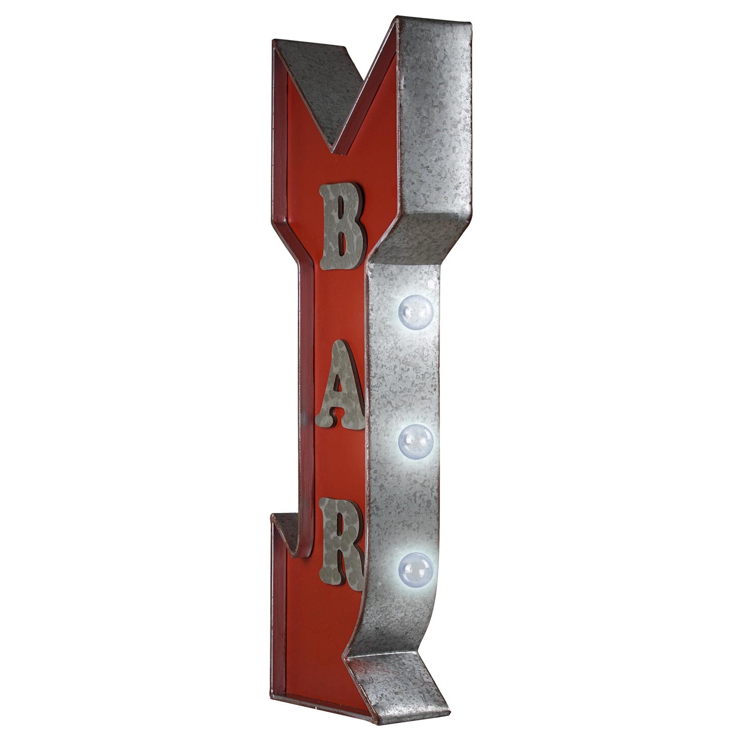 Bar Arrow LED Marquee Sign Off the Wall Decor