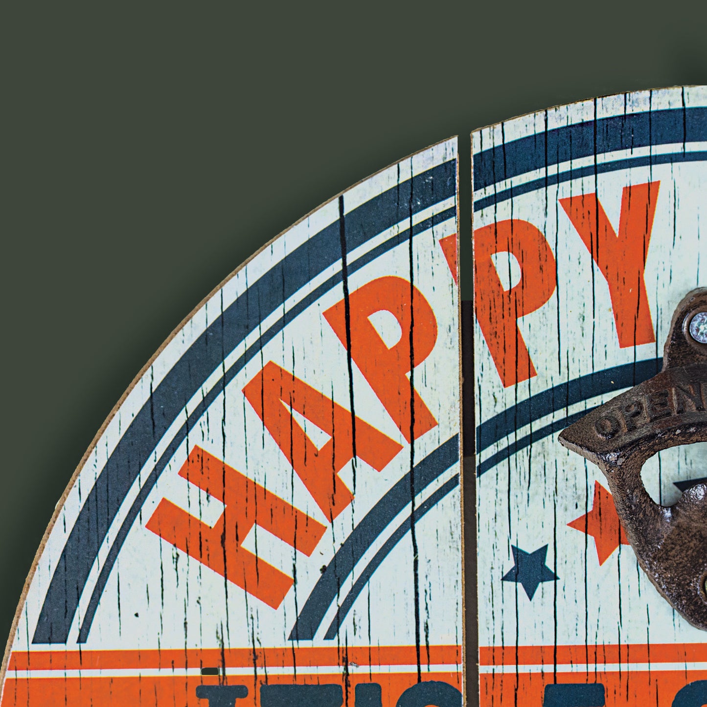 Happy Hour It's 5 O'Clock Somewhere Bottle Opener & Cap Catcher