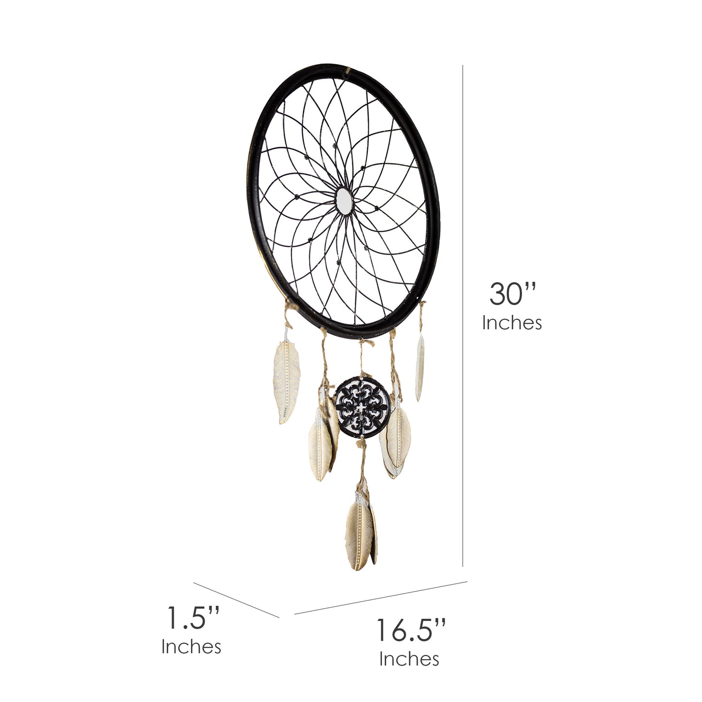 Rustic Dream Catcher Wheel