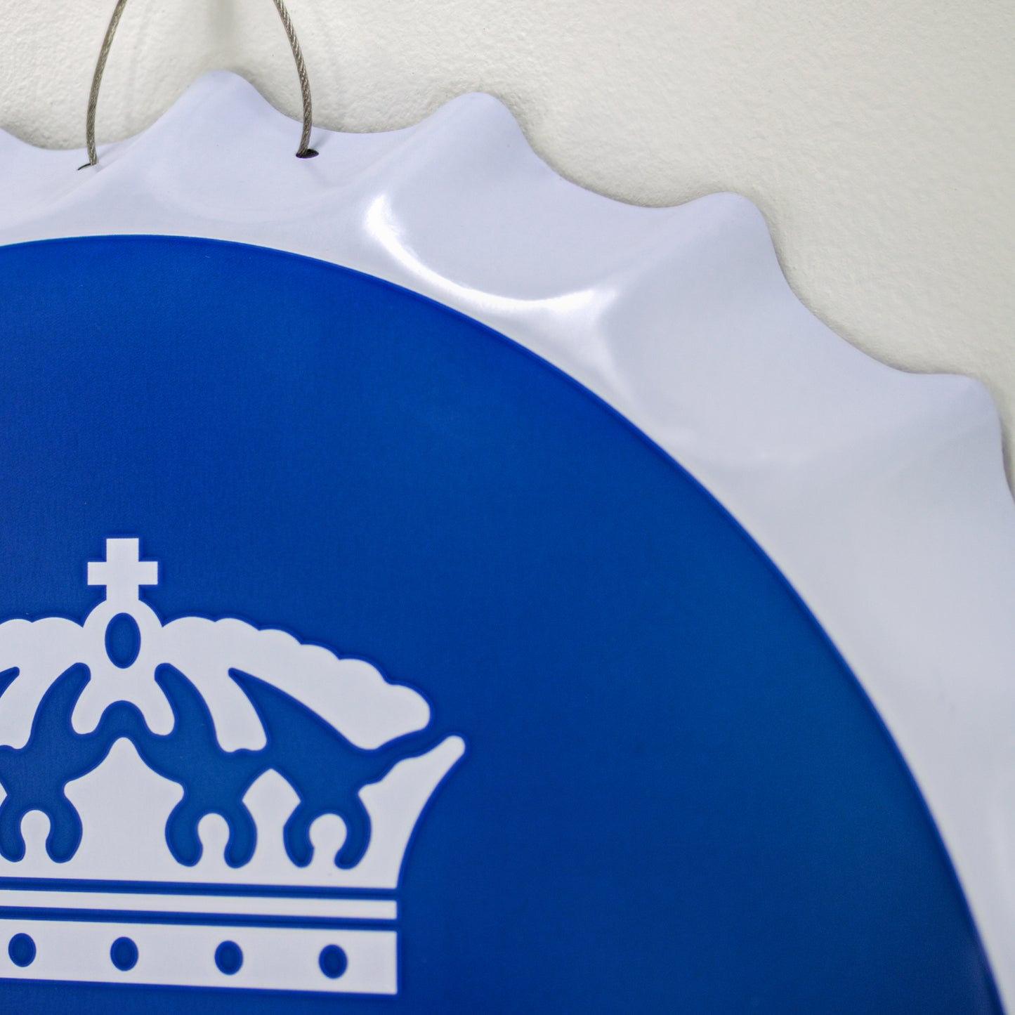 Corona Extra Bottle Cap Metal Sign (16")