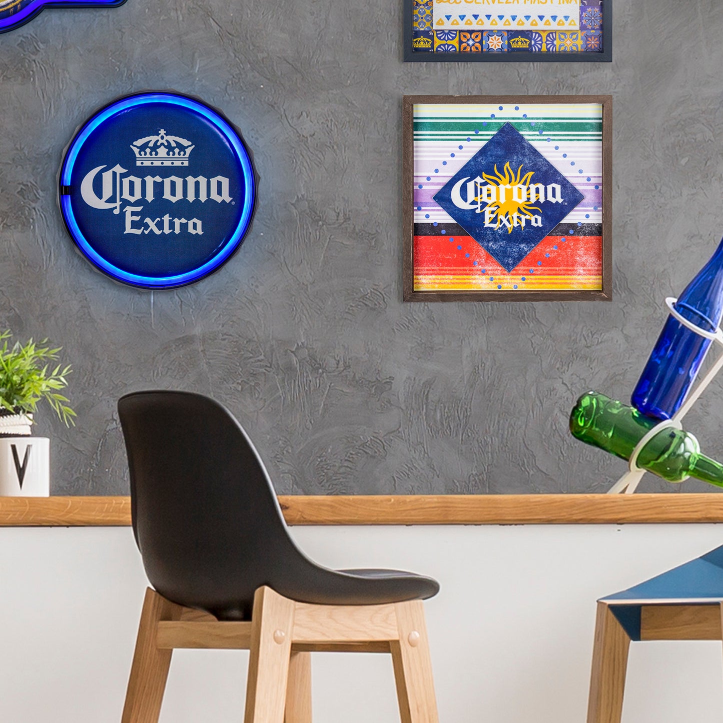 Corona Extra Beer Framed Art Print (14.25")