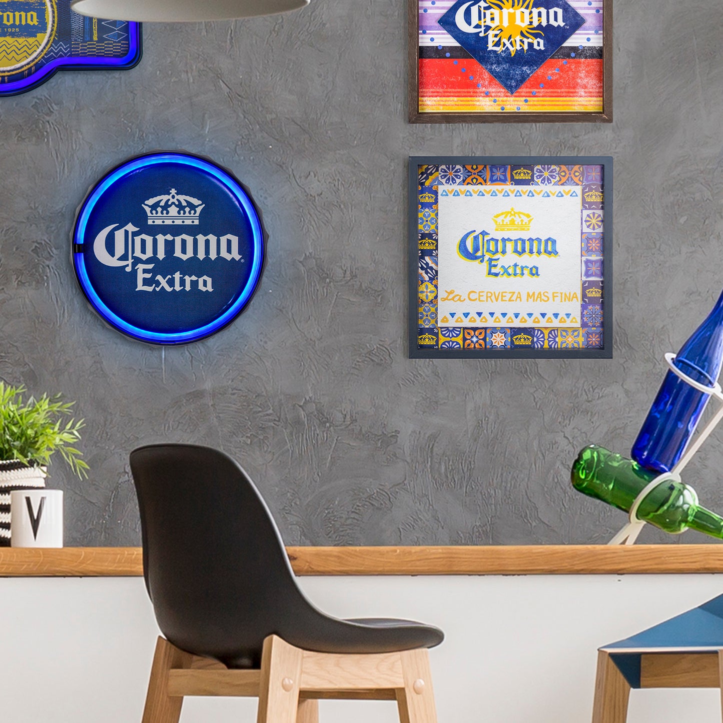 Corona Extra Beer Framed Art Print (14.25")
