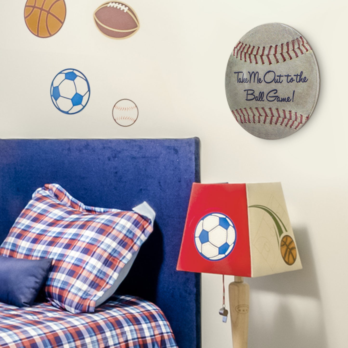 Baseball Dome Metal Sign (15")