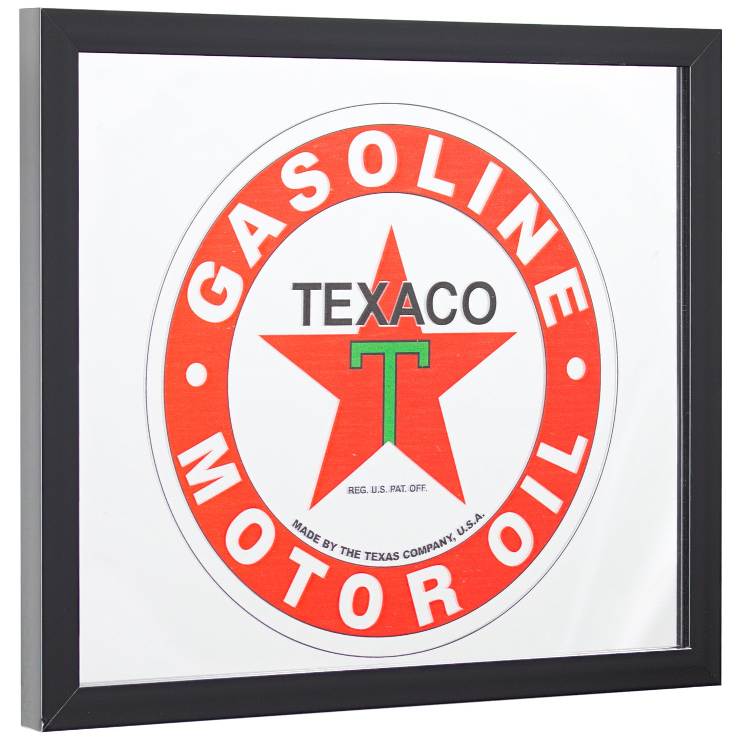 Texaco Gasoline Printed Accent Mirror (13.5" x 15.5")