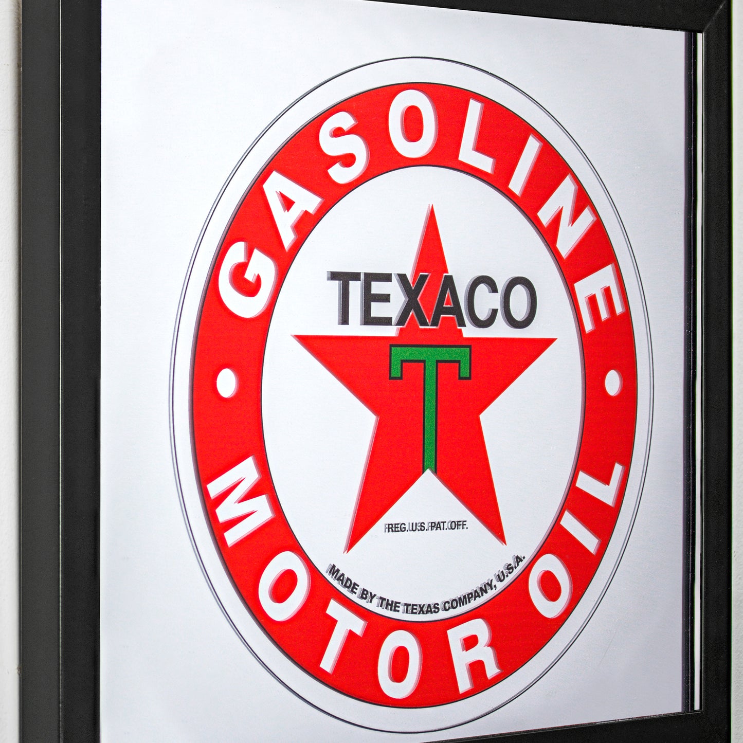 Texaco Gasoline Printed Accent Mirror (13.5" x 15.5")