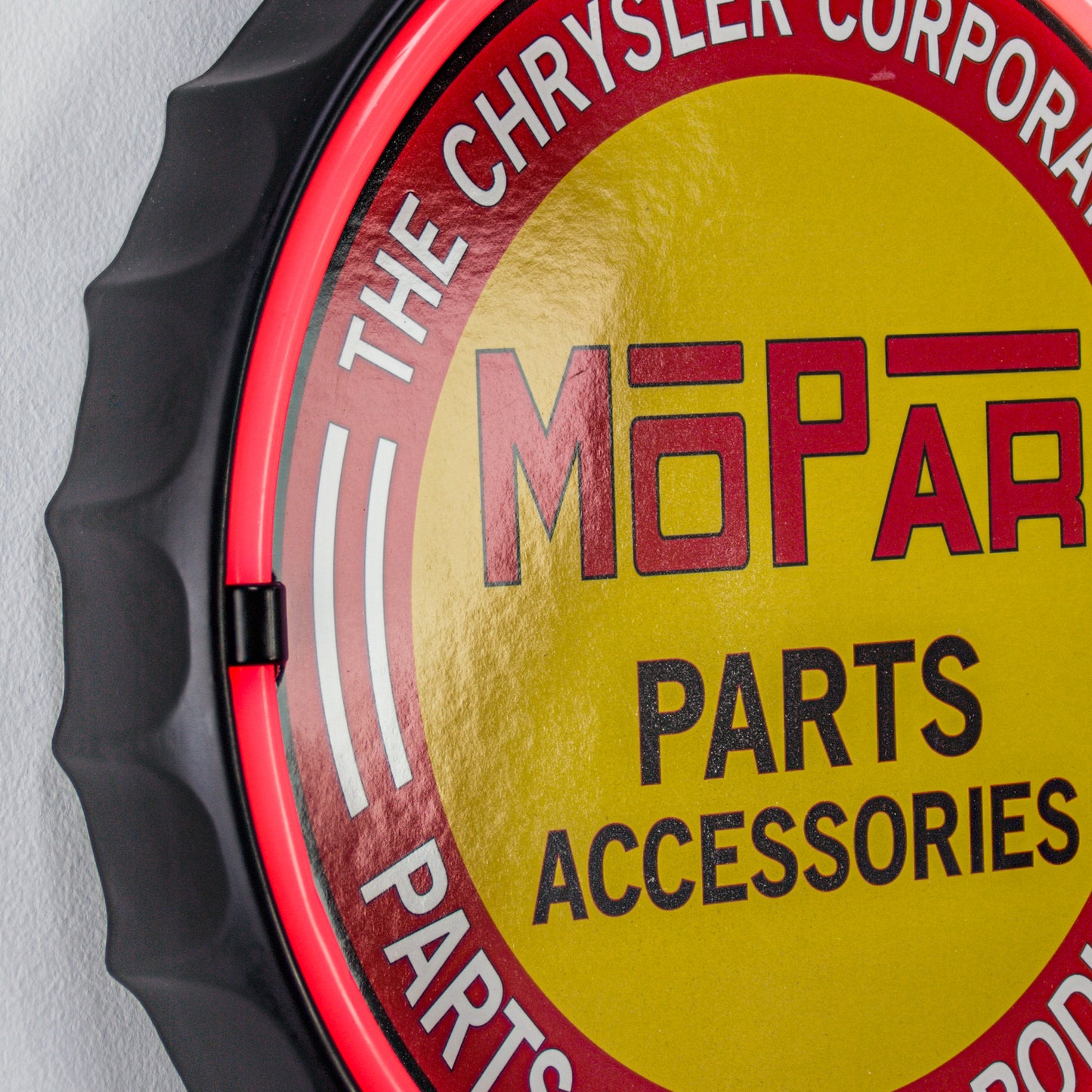Mopar Chrysler Parts Accessories LED Neon Light Sign (12.5”)