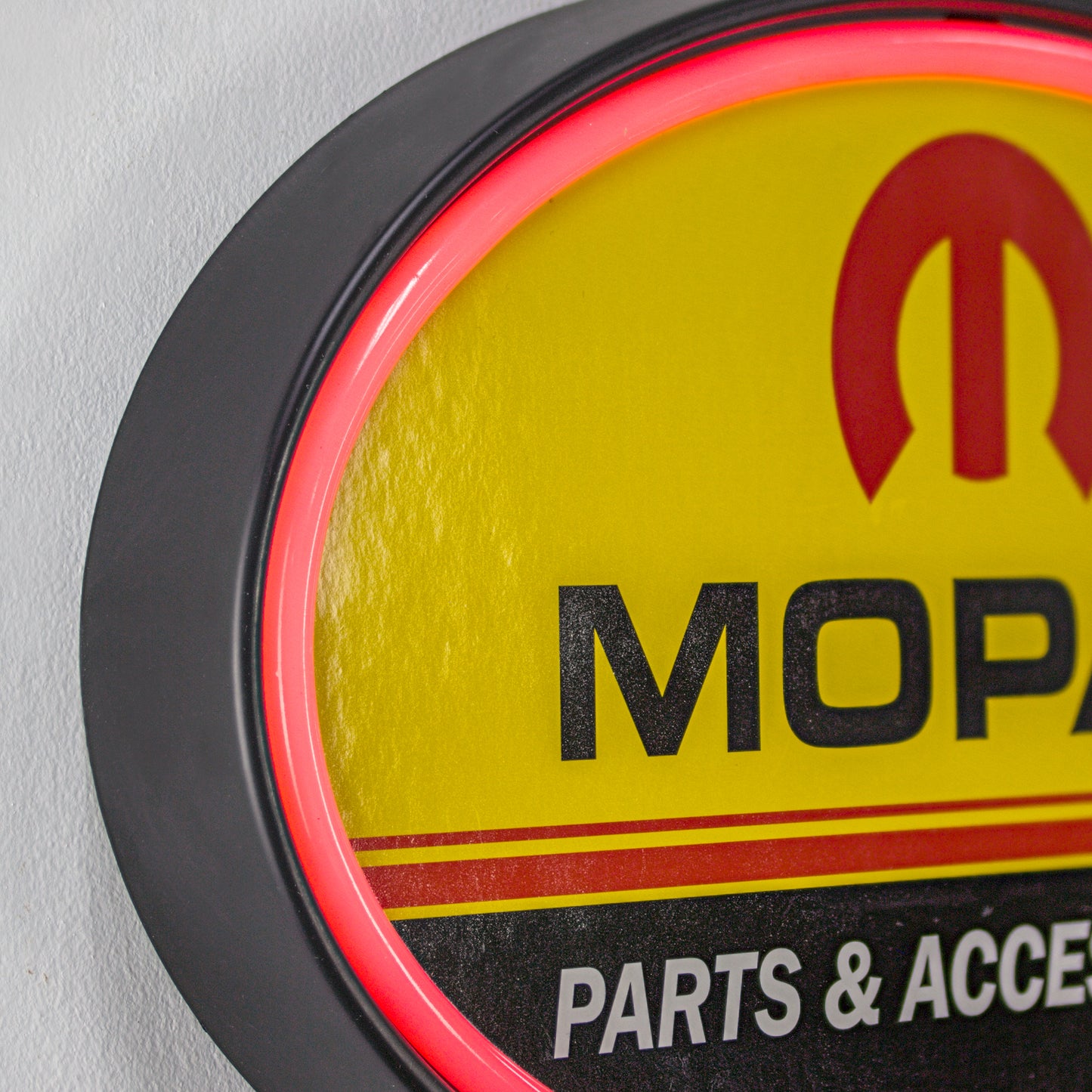 Mopar Chrysler Parts & Accessories LED Neon Light Sign (10.25” x 16.25”)