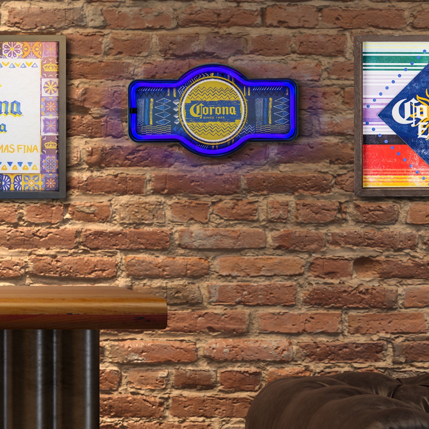 Corona Beer LED Neon Light Sign Wall Decor (9.5” x 17.25”)