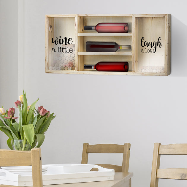 Repurpose wooden wine discount rack