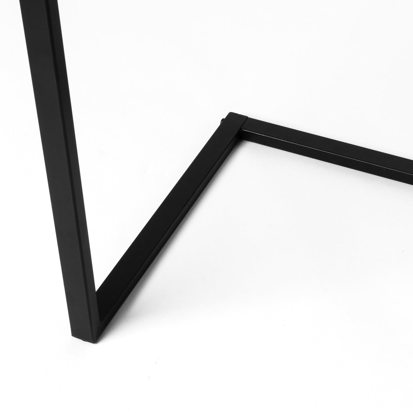 Black Portable, & Compact C-Shaped Desk