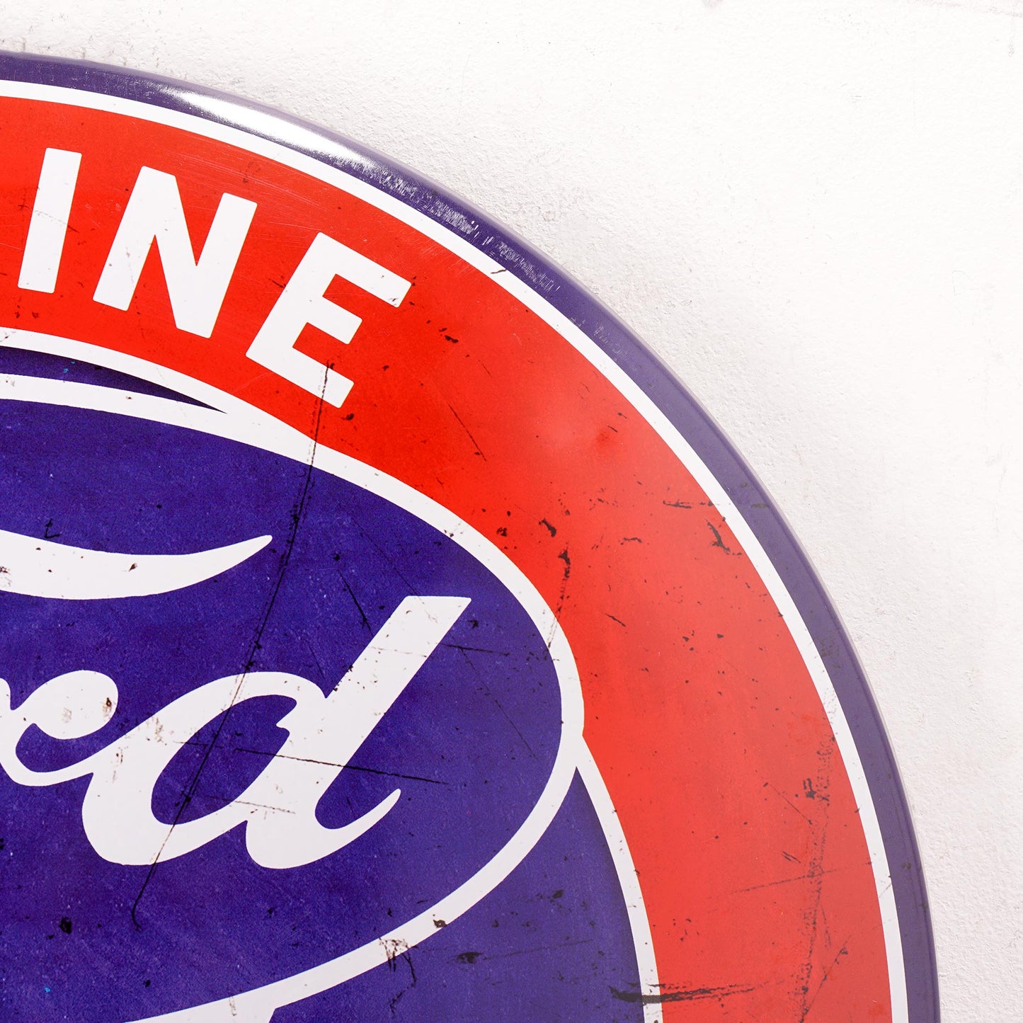 Genuine Ford Parts Dome Metal Sign - 15.5"