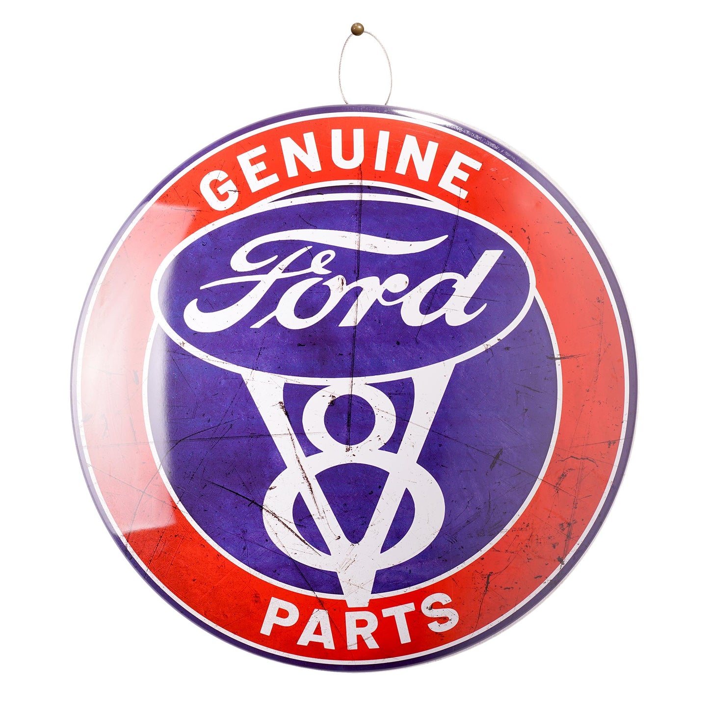 Genuine Ford Parts Dome Metal Sign - 15.5"