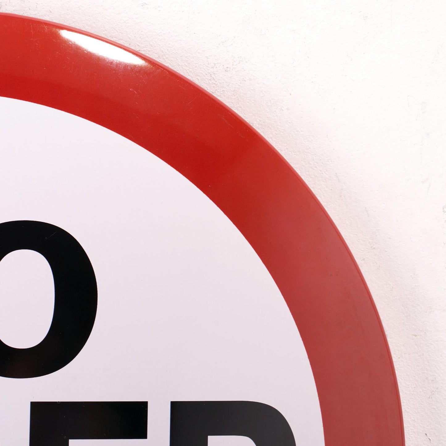 No Sober Zone Dome Metal Sign - 15.5"