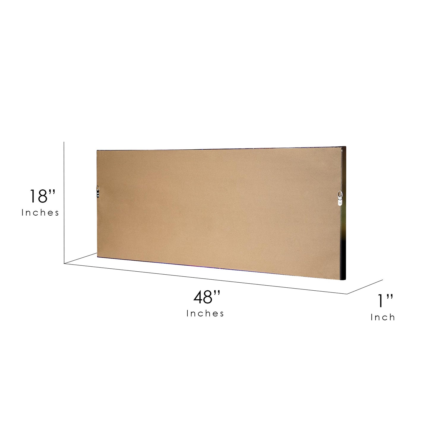 Airplane Take Off Glossy Lacquer Canvas Wall Art Print Panel - 48"x18"