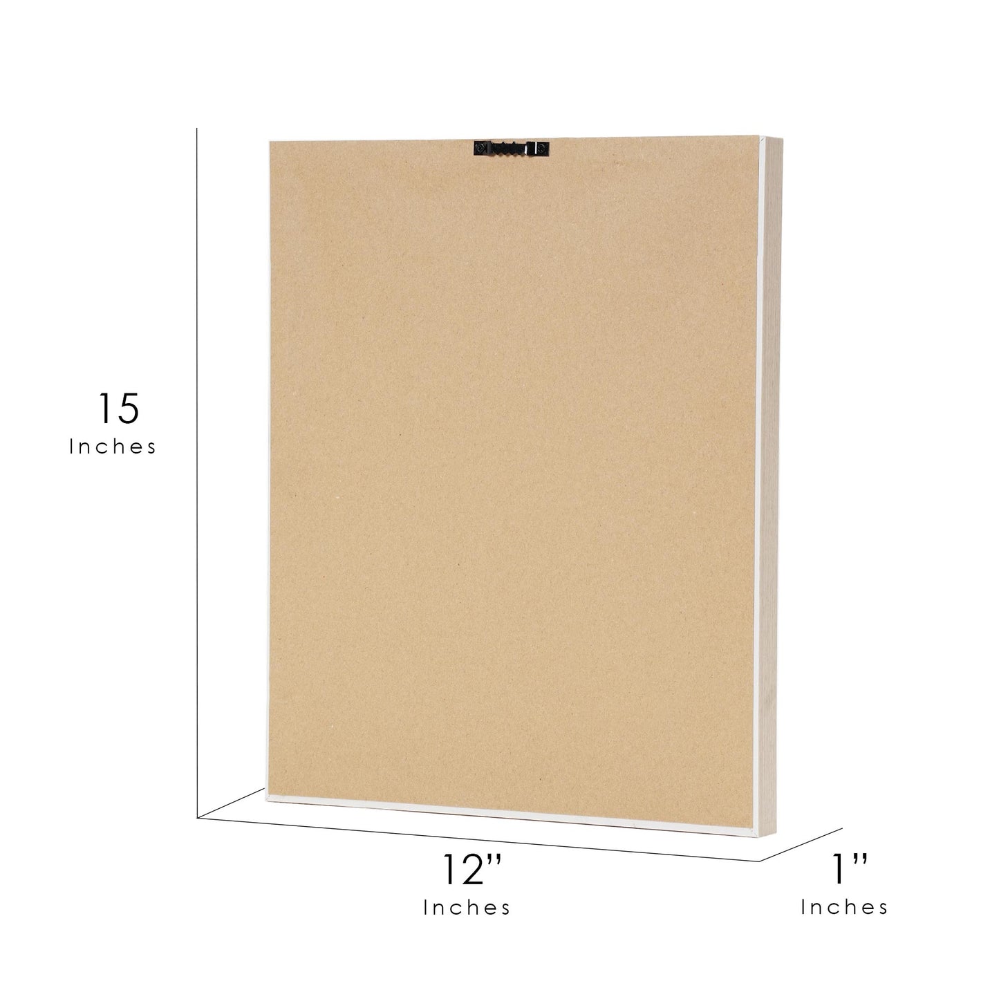 Peony Sketch Printed Glass Wall Art - 12" x 15"